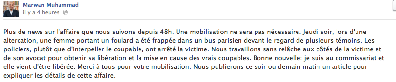 Paris – Une jeune femme voilée frappée dans un bus, interpellée par la police Capture-d%E2%80%99%C3%A9cran-2013-07-02-%C3%A0-23.54.31